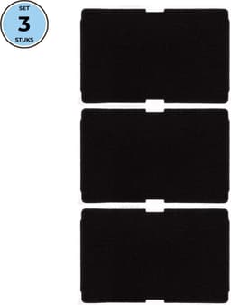 Bramokava 3x Filter geschikt voor Beko Blomberg Droger 2964840100 - 235 x 150 mm - Spons Foam Schuimfilter — thumbnail 2