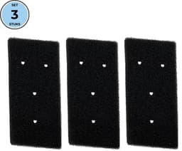 Bramokava 3x Filter geschikt voor Droger Whirlpool Bauknecht Ignis ( met 4 gaatjes) - 481010345281 - 8015250474909 - 481010716911 - 220 x 110 mm - Spons Foam Schuimfilter — thumbnail 2