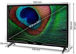 MEDION 59.8 cm 24" HD TV Android TV Smart TV HDR Prime Video PVR Bluetooth, MD824100 — thumbnail 10