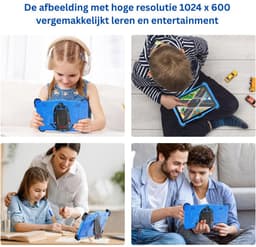 CLGP® Kindertablet Vanaf 3 Jaar - Tablet Kinderen - 64GB - 7 Inch — thumbnail 2