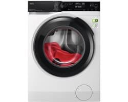 AEG Serie 9000 LR9W75490 wasmachine Voorlader 9 kg 1351 RPM Wit — afbeelding 1