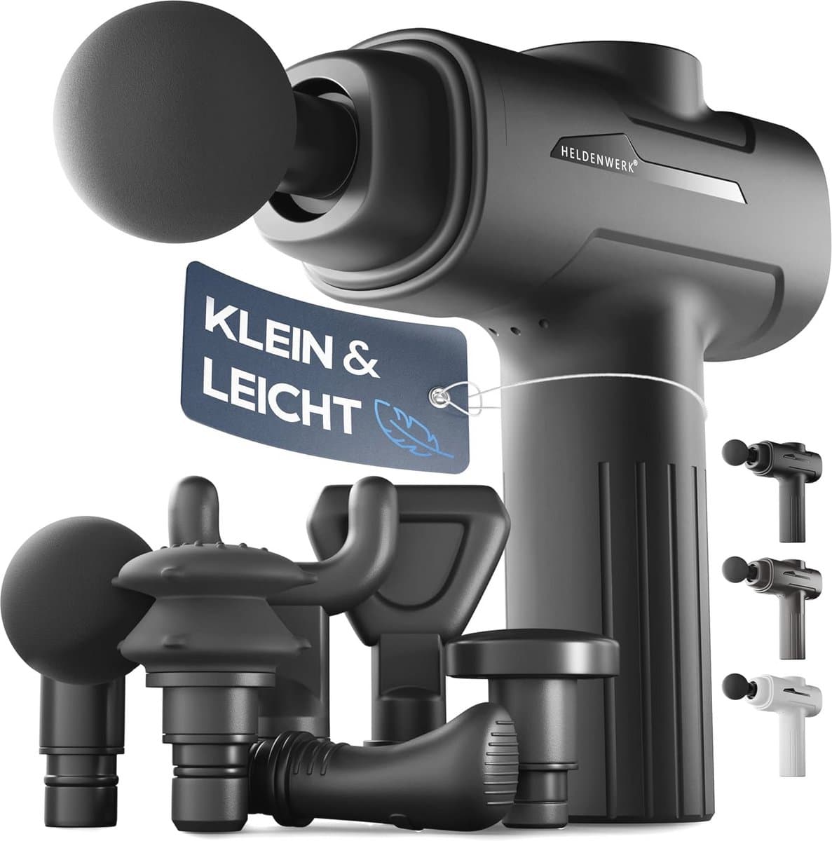 Massagepistool voor spiermassage met 6 koppen en 3200 rpm — afbeelding 1