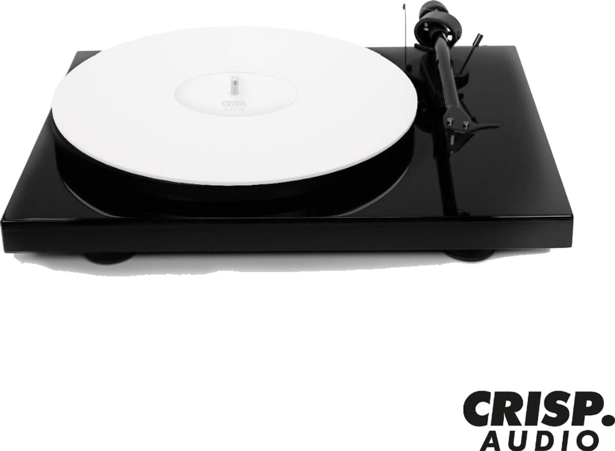 Draaitafel mat - Acryl - Mat Wit - Slipmat 12 Inch - Platenspeler — afbeelding 1