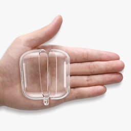 kwmobile Earphones Case for Samsung Galaxy Buds 3 / Galaxy Buds 3 Pro Case - Clear TPU Silicone Earbuds Cover - Transparent — thumbnail 5