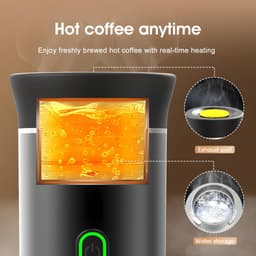 Draagbare Koffiemachine - Koffiezetapparaat Auto - Compact - — thumbnail 2