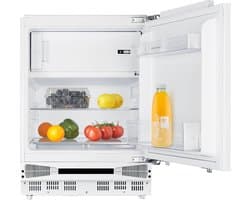Inventum IKV0822D onderbouw koelkast 82 cm - Vriesvak - 111 liter - 2 plateaus - Deur op deur - Wit — thumbnail 1