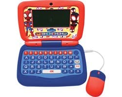 Spider-Man tweetalige educatieve laptop met spraakfunctie – 40 activiteiten in het Engels en Frans