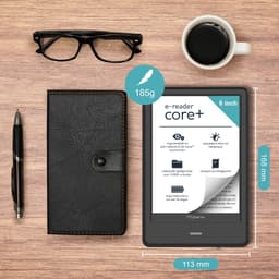 MyStories E-reader Core+ - 6 inch touchscreen - Tot 36GB opslag voor 3.500 ebooks - Schermverlichting - E-book reader - Zwart - Niet compatibel met Kobo Plus abonnement — thumbnail 5