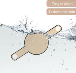 2 stuks Bakmat voor Nederlandse Oven - Broodslinger - Multifunctionele - Siliconen- Sling-bakmat met lange handgreep - Broodbakmat - Herbruikbare -Geschikt voor airfryer, oven en magnetron - 54,5×21 cm - Zwart — thumbnail 5