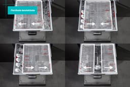 ETNA VW938CR – Volledig geïntegreerde vaatwasser – 16 couverts – Energieklasse A – 38 dB – AutoDose – FanDry – ConnectLife – Automatische deuropening – 60 cm — thumbnail 18