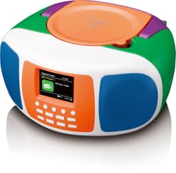 Lenco Radio SCD-861KIDS - Draagbare DAB en FM radio met Bluetooth - CD-speler - Vrolijk ontwerp — thumbnail 2