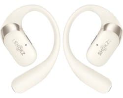 Shokz OpenFit 2 Open-ear Sporthoofdtelefoon – Draadloze Oordopjes – Beige