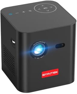 BYINTEK P19 – Portable Video Projector – 3D – Android 9.0 – WiFi & Bluetooth – 7800mAh Batterij – Tot 200 Inch Projectie — thumbnail 1