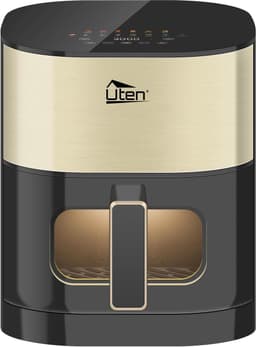 Uten Airfryer XXL 200E - Dual Blaze Technologie - Hetelucht friteuse - 5.5 liter - 14 programma's - 40ºC tot 200ºC - PFAS vrij - 2000W - Goud — thumbnail 10