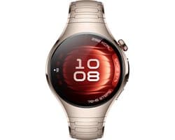 HUAWEI Watch 5 42mm Goudkleurig | Multi-sensing X-tap technologie | Gezondheidsoverzicht in 1 klik | Roestvrij staal | Ultra-lange batterijduur | Compatibel met iOS & Android