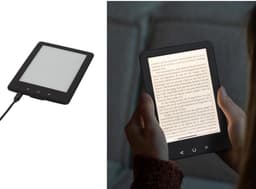 Fameilleur e-reader- e-book-tablet-computer- lezen- E-reader 6 inch – Draagbare E-book Reader – Aanpasbare Helderheid & Lettergrootte – 4 GB Opslag Uitbreidbaar tot 32 GB – Reflectievrij Scherm – Lichtgewicht – Zwart – Voor EPUB, PDF & MOBI — thumbnail 3