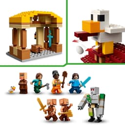 LEGO Minecraft De Ghast-Ballon Aanval op het dorp - 21273 — thumbnail 13