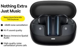 Baseus Bowie M2s Wireless Bluetooth Earphones Noise Cancelling Zwart — thumbnail 4