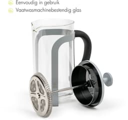 Leopold Vienna - Cafetiere koffie- & theemaker grijs 600ml (5 kopjes) — thumbnail 4
