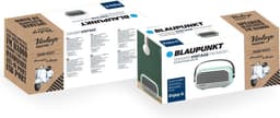 Blaupunkt Speaker Vintage FM Radio Zwart — thumbnail 2