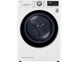 LG RC90V9AV3Q - 9 kg droger met DUAL inverter Heat Pump™ - Supersnel of Superzuinig - Auto Cleaning Condensor - ThinQ
