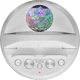 iDance BB10WH Bluetooth Party Box met Disco LED-verlichting - Wit — thumbnail 5