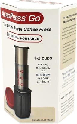 Aeropress GO Coffee Maker + IMS E&B LAB koffiefilter 200 micron RVS — thumbnail 4