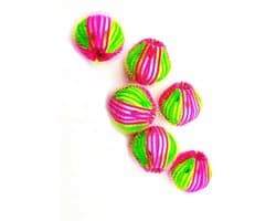 Drogerballen - Wasbollen - Wasdroger ballen -Herbruikbare drogerballen - Dryerballs - Wasballen - 6 stuks
