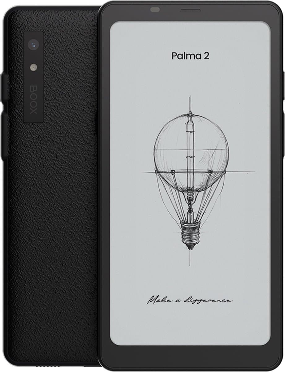 2e Kansje Boox Palma2 e-reader - Zwart - Krachtige 6,13" e-inkt e-reader in Smartphone formaat, mét Google Play Store — afbeelding 1