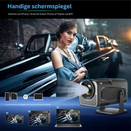DailySupplies® Mini Beamer - Mini Projector - Mini Beamer Smartphone - Zwart — thumbnail 4
