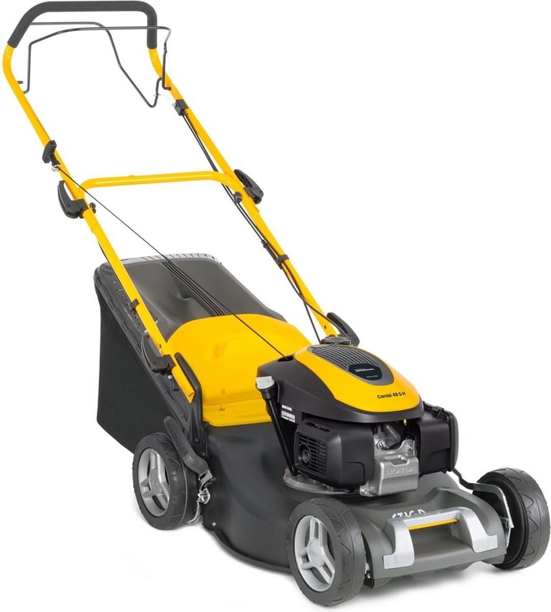 Stiga COMBI 48 S H Benzine Grasmaaier | Honda GCVx145 | 145 cc OHV | 46 cm | zelfrijdend | staal | 4-in-1 | ergo | 6 pos hoogteinstelling - 2L0482138/ST1 — afbeelding 1