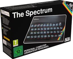 The Specrum - Retro 48 Ingebouwde Games - Zwart — thumbnail 1