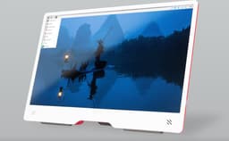 Raspberry Pi 15,6 inch portable monitor - HDMI display — thumbnail 1