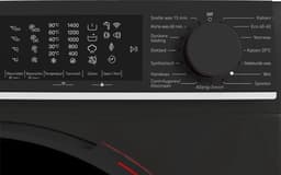 Sharp ESNFL014CBNA2BX - wasmachine - 10 Kg - energie label A - 1400 toeren - automatisch doseersysteem - wifi - mat zwart — thumbnail 5
