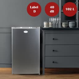 PRIMO PR175FR Koel-vriescombinatie - D - 102L - Vrijstaand - Zilver — thumbnail 5