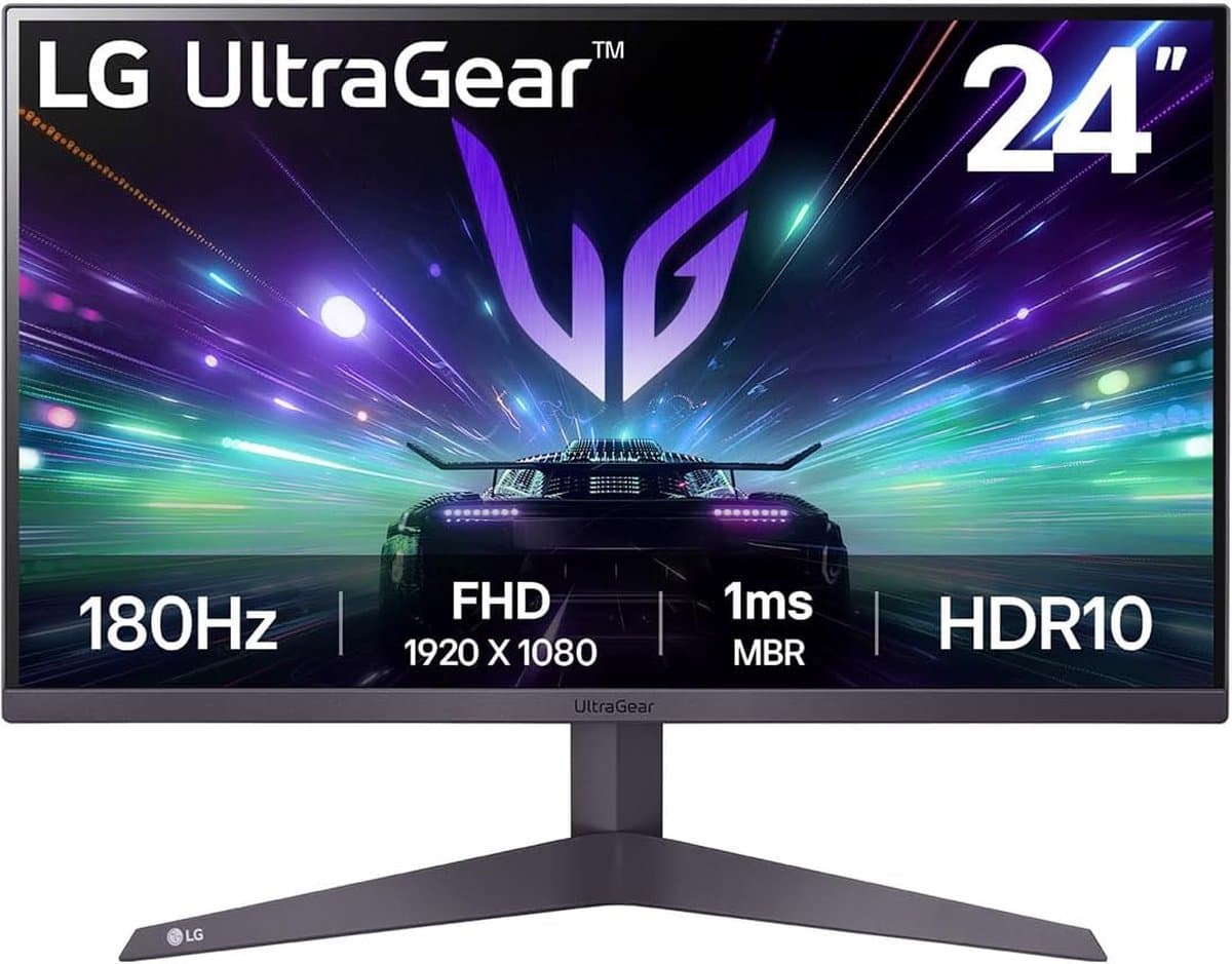 LG Ultragear 24GS50F-B - Full HD Gaming Monitor - 180Hz - 24 inch — afbeelding 1