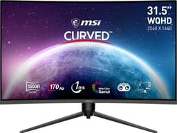 MSI G32CQ5P computerscherm 80 cm 2560 x 1440 pixels wide quad HD lcd zwart — thumbnail 1