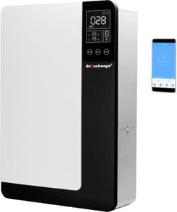 AirExchange 150-WTW Ventilatiesysteem | Decentraal ventileren met een thermisch rendement van 82% | Ventilatiedebiet van 150m³/u | HEPA H14 filter, Carbonfilter met geactiveerd koolstof | Reinigt ultra-fijnstof, pollen, geuren | Geschikt tot 50m² — thumbnail 1
