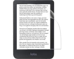 Screenprotector - Folie - Geschikt voor Kobo Clara 2E - Ultra Clear - Bescherm Folie - Soft TPU Touch - Screen Protector - Telefoon Cover
