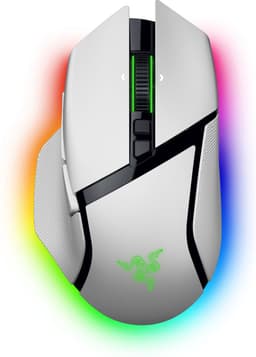 Razer Basilisk V3 Pro 35K - Draadloze Gaming Muis - Ergonomisch - RGB - 4-weg Scrollwiel - Wit — thumbnail 1