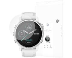 Cazy screenprotector geschikt Garmin Fenix 6S Pro 42mm - 2 stuks Screenprotector van Gehard Glas