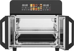 Airfryer Oven XXL 23L – 2400W Heteluchtfriteuse met Dubbele Deur, 10 Programma’s, 50-200°C – Zwart – Royal Swiss® — thumbnail 6