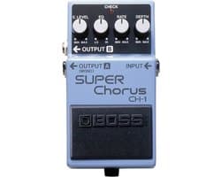 Boss CH-1 Super Chorus reverb/chorus/vibrato/tremolo pedaal