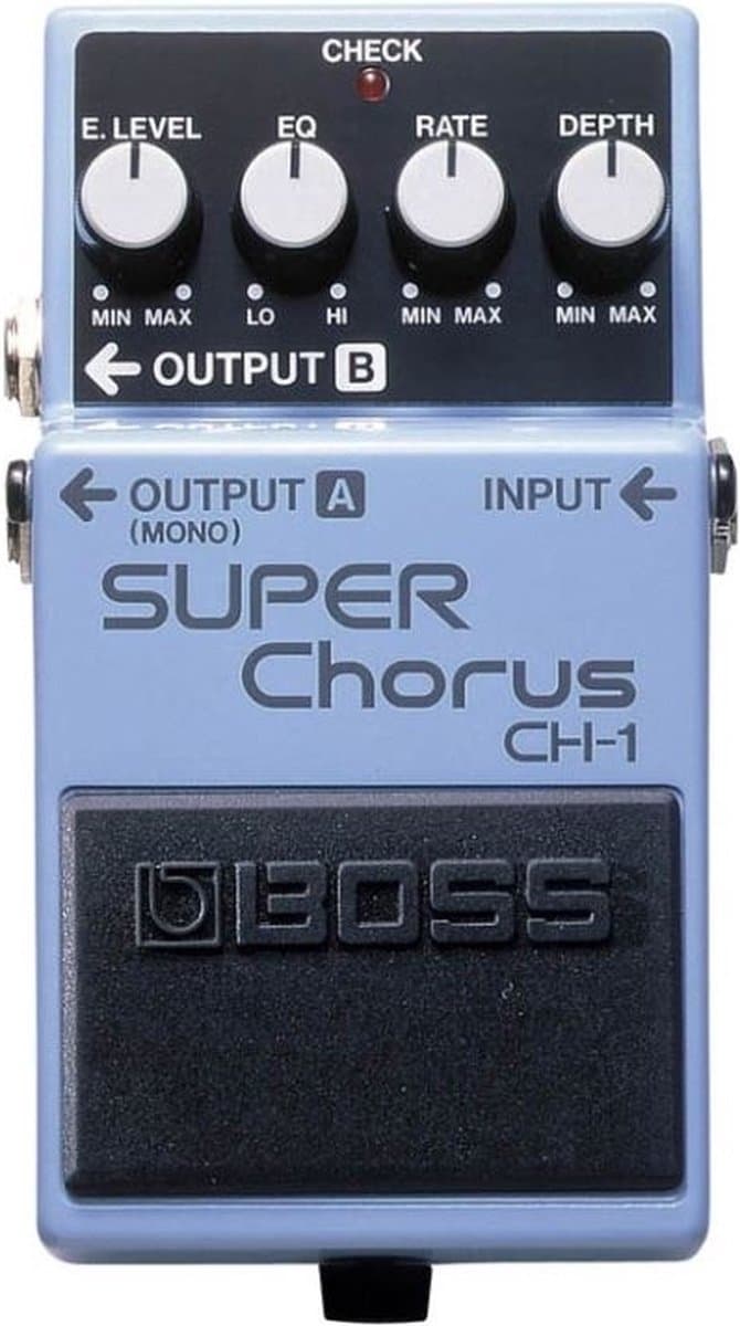 Boss CH-1 Super Chorus reverb/chorus/vibrato/tremolo pedaal — afbeelding 1