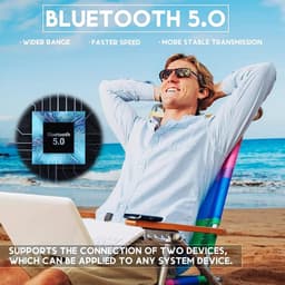 Lexium Bone Conduction Headphone - Sporthoofdtelefoon - Koptelefoon voor Sport - Open Ear Koptelefoon - Sport Koptelefoon — thumbnail 5