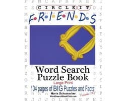 Circle It, Friends Facts, Word Search, Puzzle Book