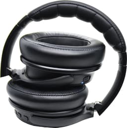 Wuff - Draadloze Koptelefoon - Noise Cancelling koptelefoon - Bluetooth Koptelefoon - Koptelefoon met Microfoon - Over-ear Koptelefoon - Headphone - 20 uur batterijduur met snel opladen - Zwart — thumbnail 2