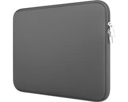 Neopreen Soft Sleeve Voor de Apple Macbook Air / Pro (Retina) 13 Inch – 13.3” Laptop Grijs