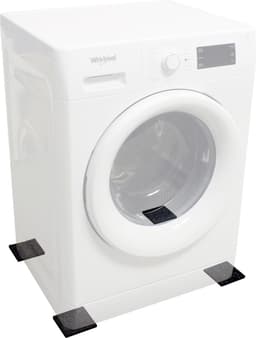 Scanpart trillingsdempers wasmachine vierkant - Geschikt voor AEG Bosch Miele Samsung Siemens - Zwart - Universeel - Set van 4 stuks — thumbnail 7
