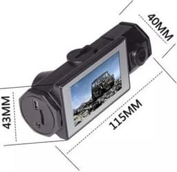 TechU™ Dashcam Voor en Achter Camera – M18 Zwart – Dashboardcamera – Full HD 1080P – GPS Radar Detector – 140° Wijdhoeklens – Nachtvisie – Loop recording – Bewegingssensor – G-sensor – Parkeermodus – Incl. Achteruitrijcamera - Kerst & Kerstcadeau — thumbnail 5